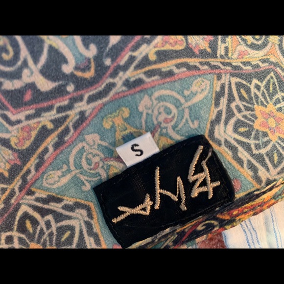 Johnny Was Biya Mandala Printed Silk Tunic Sz S - Picture 7 of 8